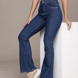 The Roadster Life Co. Women Bootcut High-Rise Stretchable Jeans-image-53