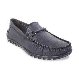 Metro Men Textured Horsebit Loafers image 4