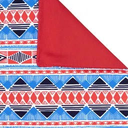 Alina decor Blue & Red Digital Printed Table Runner image 3
