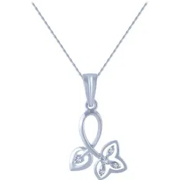 P.C. Chandra Jewellers 14 kt Gold & Diamond Pendant without Chain-picture-43