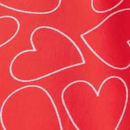 Pantaloons Junior Kids Red Printed Dress image 4
