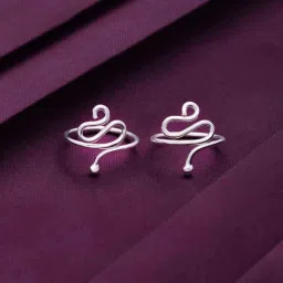 Kai Jewel Sterling Silver Sterling Swan Silver Toe Ring image 1