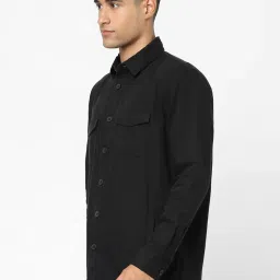 celio Celio* Black Cotton Regular Fit Shirts image 3