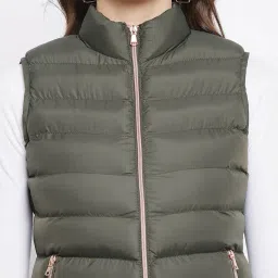 Duke Olive Quilted Jacket image 5