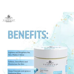 Verdant Natural Care Combo of Diamond Face Cream 100ml & Gold Face Cream 100ml image 4