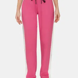 Zelocity by Zivame Pink Trackpants-image-89