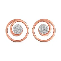 Joyalukkas 18k Gold & Diamond Stud Earrings for Women-image-65
