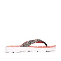 Power by Bata Women's Grey & Peach Flip Flops-picture-4