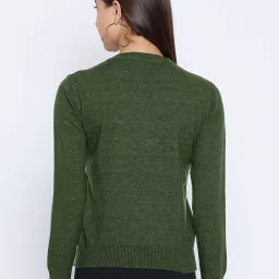 Duke Olive Embellished Sweater image 2