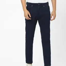 celio Celio* Navy Cotton Straight Fit Jeans image 1