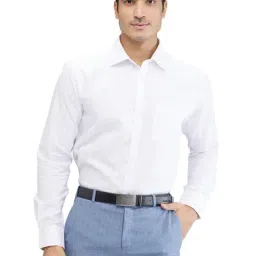 Park Avenue White Slim Fit Shirt-picture-19