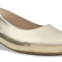 Rocia by Regal Women's Gold Back Strap Sandals image 4