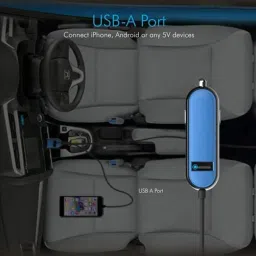 Portronics CarPower 2C POR 855 5.4A Car Charger (Blue) image 4