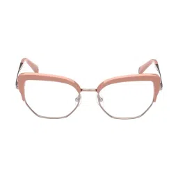 Web Eyewear Pink Cat Eye Eye Frames for Men image 2