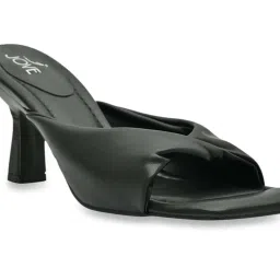 Jove Women's Black Casual Sandals image 4