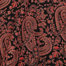 Exotic India Paisley Embroidered Shawl image 5