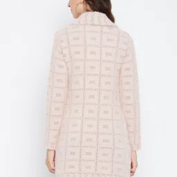 Duke Peach Checks Longline Sweater image 2