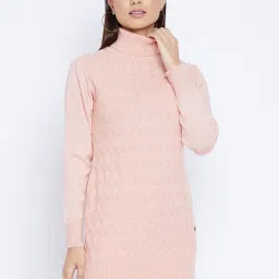Duke Peach Self Design Longline Sweater image 1