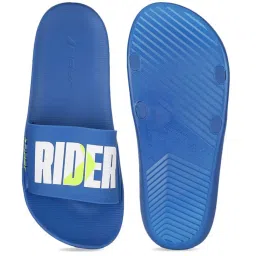 Rider Men's SPEED GRAPHICS Cobalt Blue Slides image 4