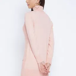 Duke Peach Self Design Longline Sweater image 2