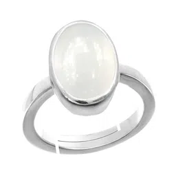 RRVGEM 12.25 KT Unheated Untreated Rainbow Moonstone Ring-picture-51