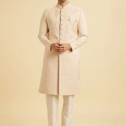 Manyavar Men Embroidered Sherwani Set-picture-34