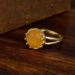 GIVA 92.5 Sterling Silver Rising Sun Ring for Women-image-2