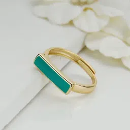 GIVA 92.5 Sterling Silver Serenity Ring for Women-picture-18