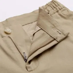 Allen Solly Kids Khaki Slim Fit Trousers image 4