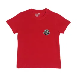 Proteens Kids Red & Aqua Blue Printed T-Shirts (Pack of 2) image 2