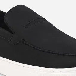 Styli Men Faux Suede Casual Slip On Loafers image 3