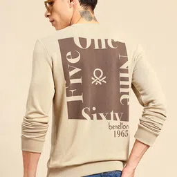 United Colors of Benetton Graphic Printed Sweatshirt image 1