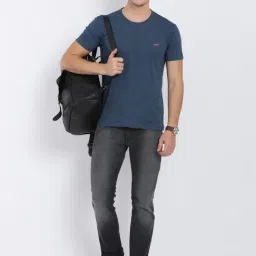 Crocodile Denim Melange Cotton Regular Fit T-Shirt image 5