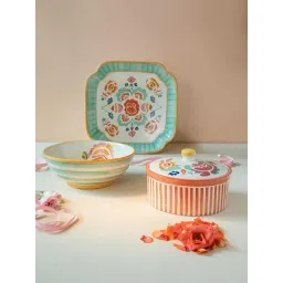 freedom tree Gypsy Rose Hand Painted Ceramic Lidded Tureen-picture-25