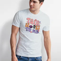 Seekbuylove Men Printed Bio Finish T-shirt image 3
