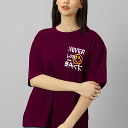 Kushi Flyer Women Printed Applique T-shirt-image-29