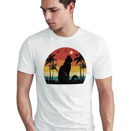 Seekbuylove Men Graphic Printed Pure Cototn Bio Finish T-shirt-picture-26