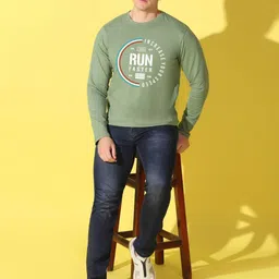 WOOSTRO Men Typography Printed Slim Fit T-shirt image 5