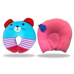 Chinmay Kids Polyester Fibre Toons & Characters Baby Pillow Pack of 2  (Sky Blue & Pink)-image-38