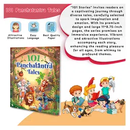 gowoo 101 Panchatantra Tales, Fairy Tales, Bedtime Stories and Rhymes Book for kids (Paperback) : Children story book, Educational story book, Fairy tale story book | Pack of 4 story book for kids. image 2