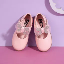 SHOESFORJUNIORS Girls Embellished Round Toe Ballerinas-picture-28