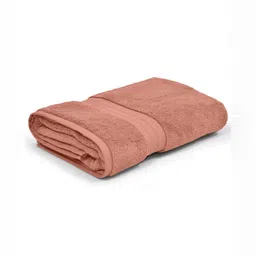 Home Fresh Red 1 Cotton 600 GSM Bath Towel image 3