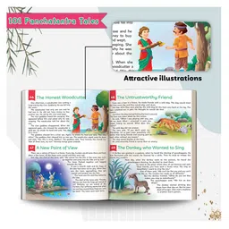gowoo 101 Panchatantra Tales, Fairy Tales, Bedtime Stories and Rhymes Book for kids (Paperback) : Children story book, Educational story book, Fairy tale story book | Pack of 4 story book for kids. image 4