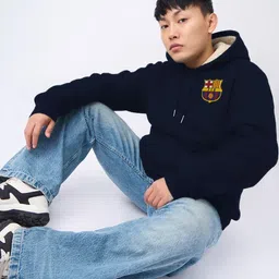 TOGS & TERRE Men Printed Hooded Sweatshirt image 3