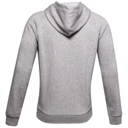 Under Armour Grey Regular Fit Printed Hooded Sweatshirt image 4