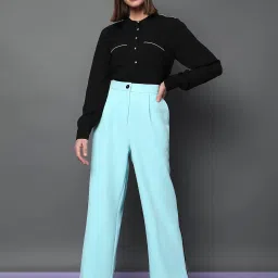 Vero Moda Aqua Slim Fit High Rise Pants image 4