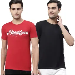 Vimal Jonney Multi Cotton Regular Fit Printed T-Shirt-picture-18