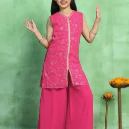 Fashion Dream Girls Rani Printed Kurta and Palazzo-image-33