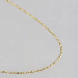 Zavya Gold-Plated 92.5 Sterling Silver Figaro Chain image 4