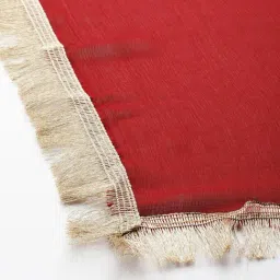 Varanga Red Chiffon Printed Duppatta image 5